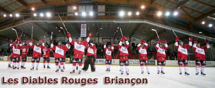 La patinoire de hockey sur glace des Diables Rouges à Briançon.