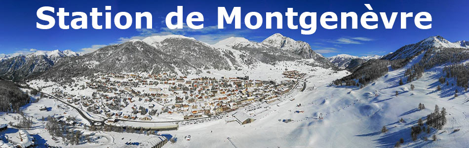 La station de sports d'hiver de Montgenèvre