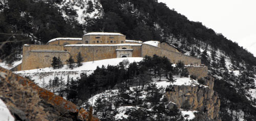 Le fort des Têtes à Briançon