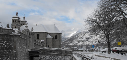 La collégiale à Briançon.