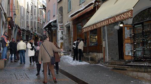 L'avenue Vauban à Briançon