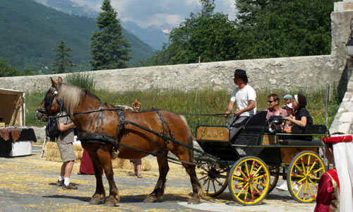 porte Dauphine à Briançon.