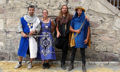 Des Cavaliers à Briançon.