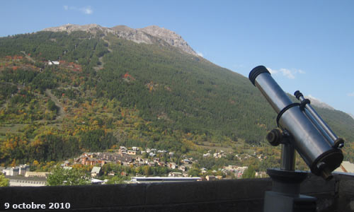 Le Prorel (2572m) au dessus de Briançon.