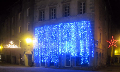 La maison des Templiers qui abrite l'office du tourisme de Briançon.