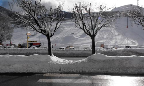 Le Champ de Mars à Briançon.