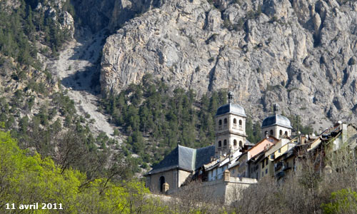 La collégiale de la Cité Vauban à Briançon.