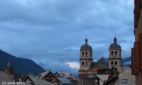 La collégiale de la cité Vauban à Briançon.