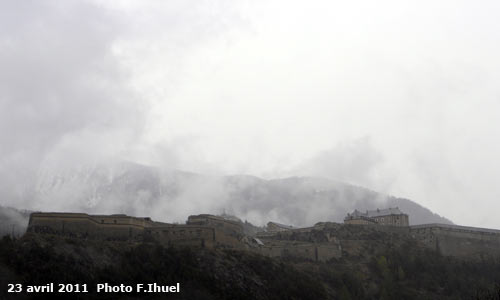 Le Fort des Têtes de Briançon.