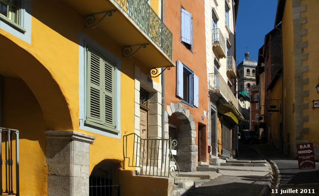 Rue Mercerie ou "Petite Gargouille dans la cité Vauban.