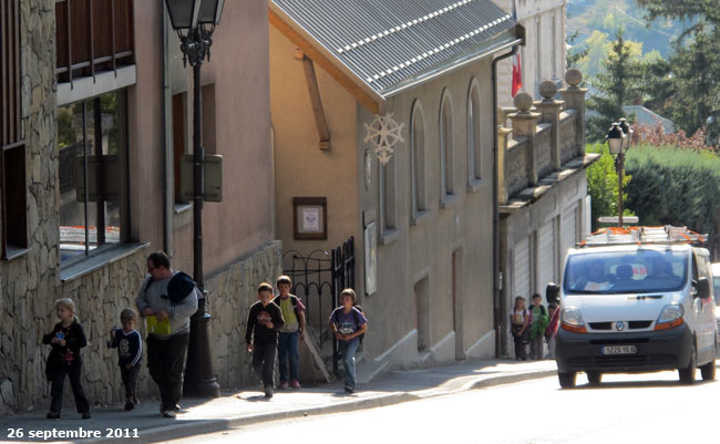 L'avenue de la Libération à Briançon.