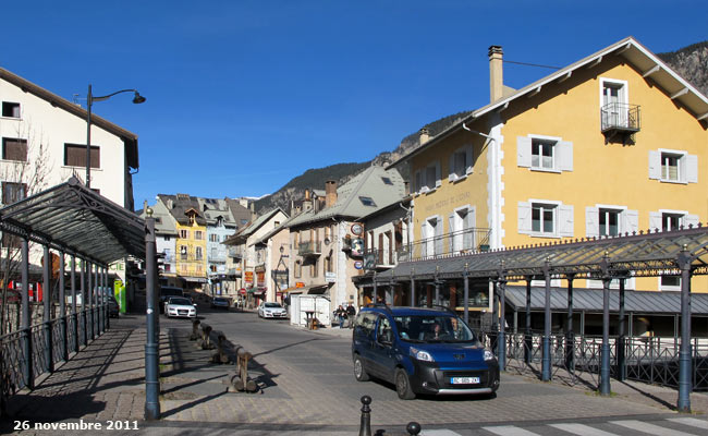 Les quertier St Catherine à Briançon.