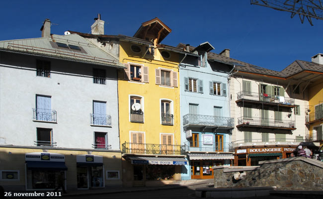 Les quartier St Catherine à Briançon.