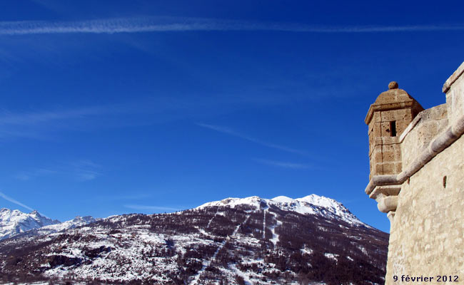 Le Prorel (2572m) au dessus de Briançon.