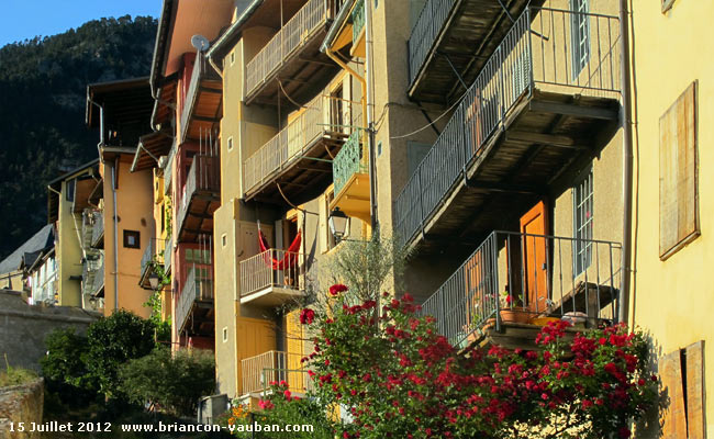 Habitations de la cité Vauban à Briançon.