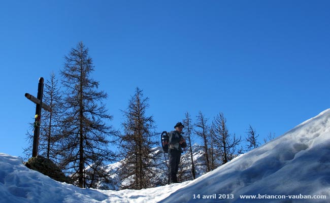 Dans la montagne au dessus de Monêtier-les-Bains.