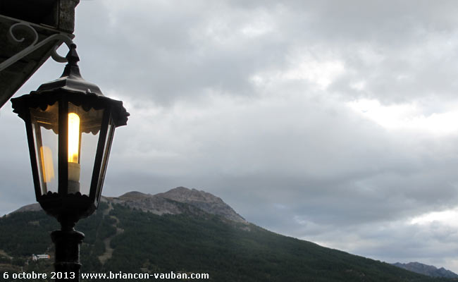 Le Prorel (2572m) au dessus de Briançon.