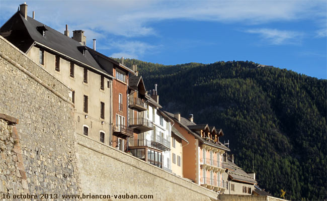 Habitations de la cité Vauban à Briançon.