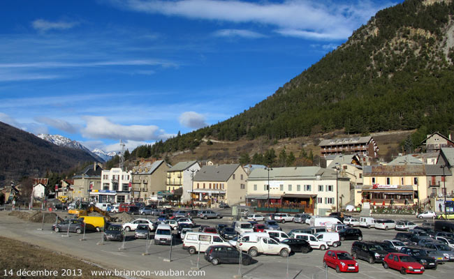 Le champ de Mars à Briançon.