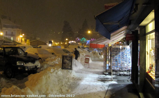 Place de l' Europe à Briançon.