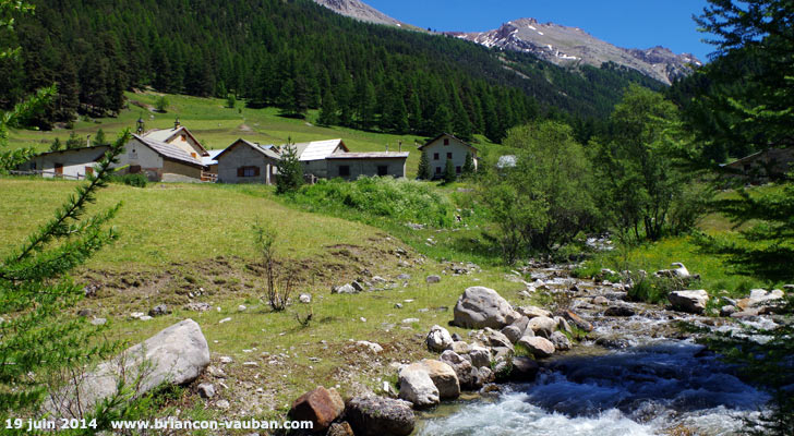 Les chalets des Ayes.
