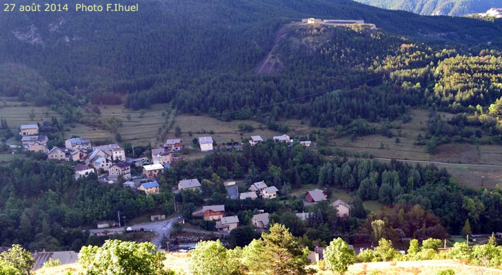 le village de Fontenil à Briançon.