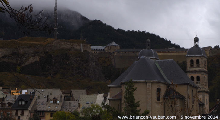 La Collégiale Notre Dame Saint Nicolas à Briançon.