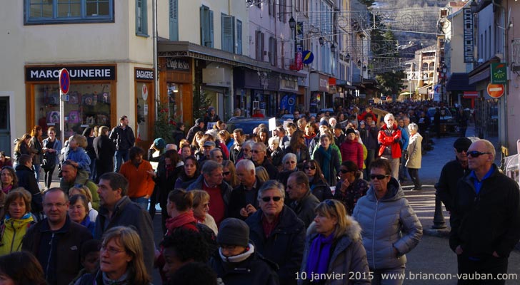 rue Centrale à Briançon.