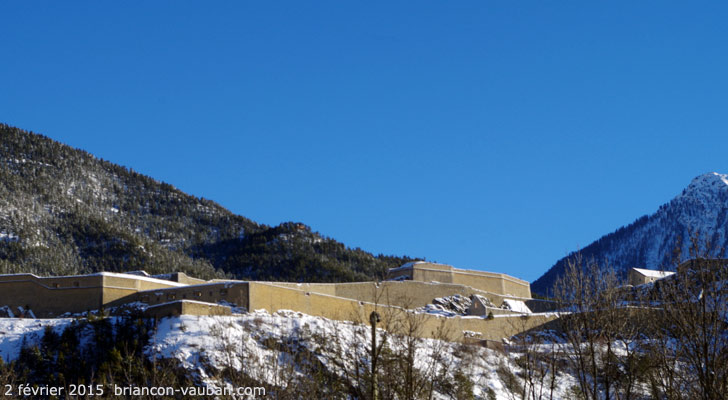 Le fort Dauphin à Briançon.