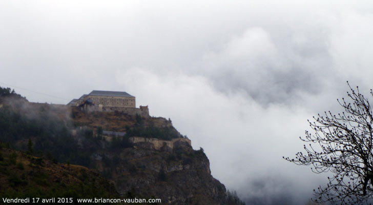 Le fort du Randouillet à Briançon.