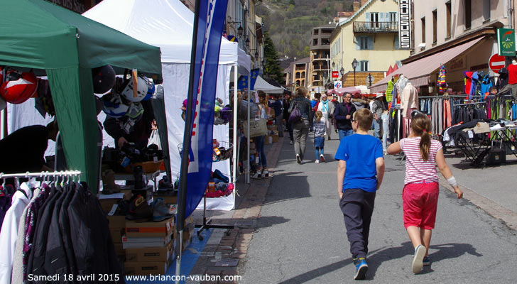 Rue Centrale à Briançon.