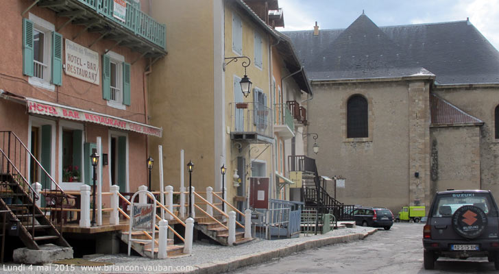 Avenue Vauban à Briançon.