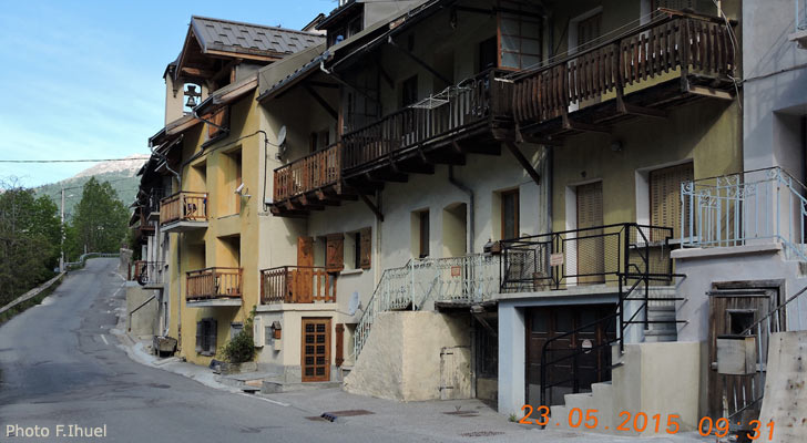 Le village du Fontenil à Briançon.