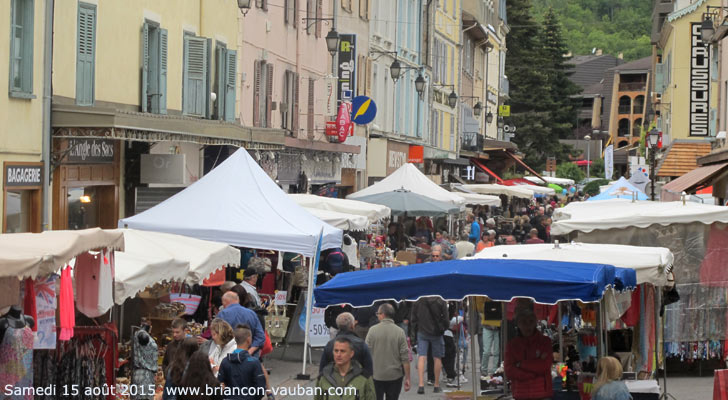 Rue Centrale à Briançon