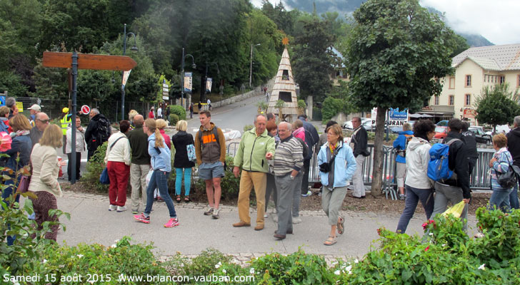 Le rond point du Queyras à Briançon