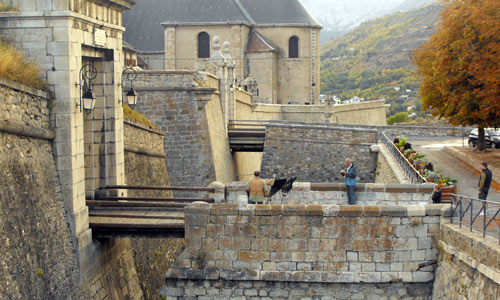 La porte de Pignerol à Briançon