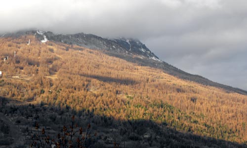 Le Prorel (2572m) au dessus de Briançon
