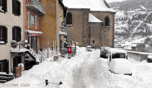 L'avenue Vauban à Briançon