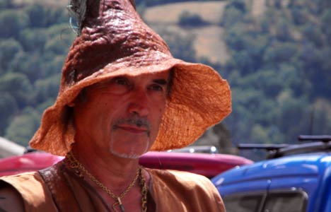 Musicien dans la Cit&eacute; historique Vauban &agrave; Brian&ccedil;on