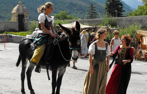 Animations dans la Cit&eacute; historique Vauban &agrave; Brian&ccedil;on