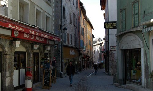 La grande gargouille de cité Vauban à Briançon.
