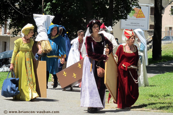 Photo de la fête médiévale de Briançon