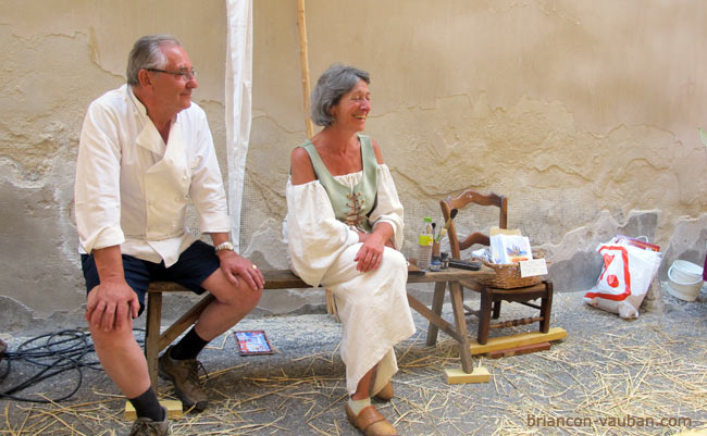 Les bénévoles de la fête médiévale