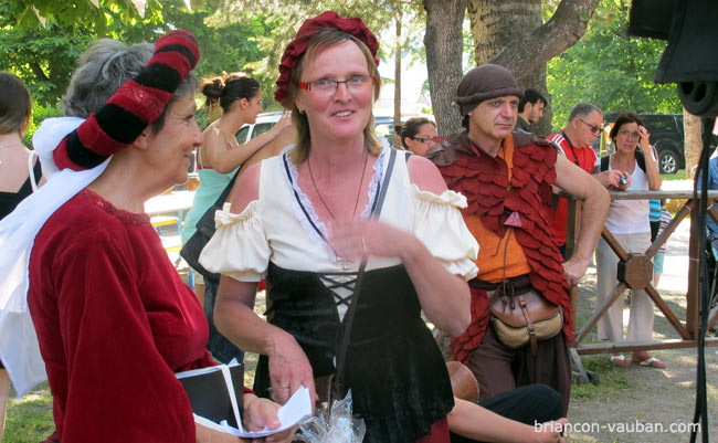 Les bénévoles de la fête médiévale