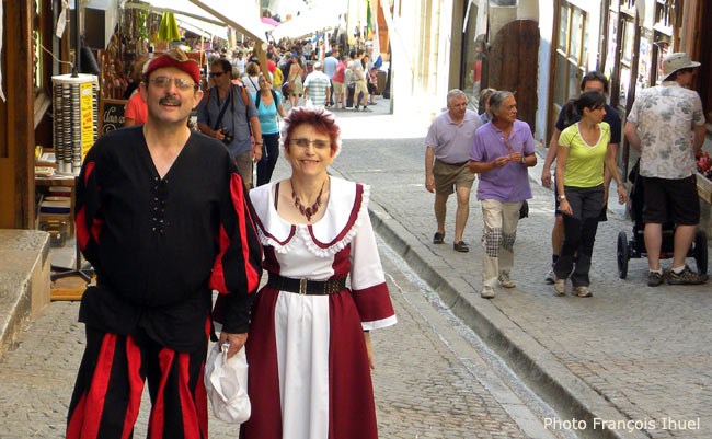 Des Gargouillardes de la cité historique de Briançon. 