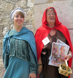 Les bénévoles de la fête médiévale de Briançon